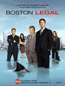 波士顿法律第一季的海报